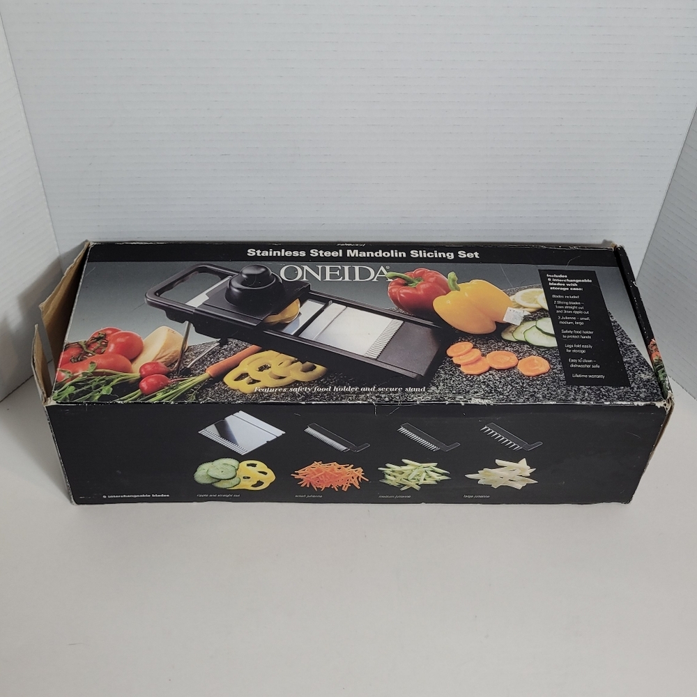 Oneida Stainless Steel Mandolin Slicing Set